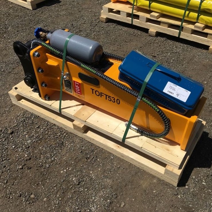 Unused 2025 TOFT 530 Box Type Hydraulic Hammer