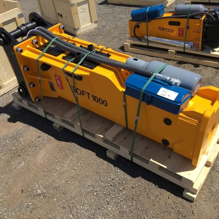 Unused 2025 TOFT 1000 Box Type Hydraulic Hammer