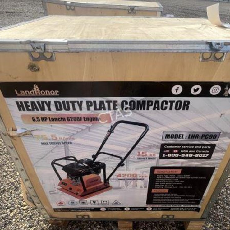 #109 • Land Honor Heavy Duty Gas Plate Compactor