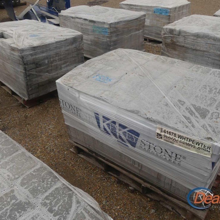 (2) PALLETS OF ASSORTED PAVING STONES