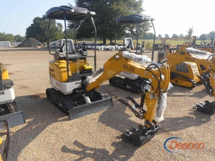unused-2025-sdlanch-sdle20-mini-excavator,-s/n-00700a:-yanmar-23hp-diesel-eng.,-rubber-tracks-image-1