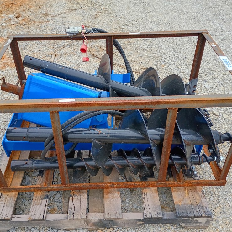 #21591 • AGT Auger & Bits Skid Steer Attachment