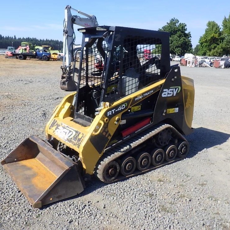 2021 ASV RT40 Skid Steer Tracked Loader