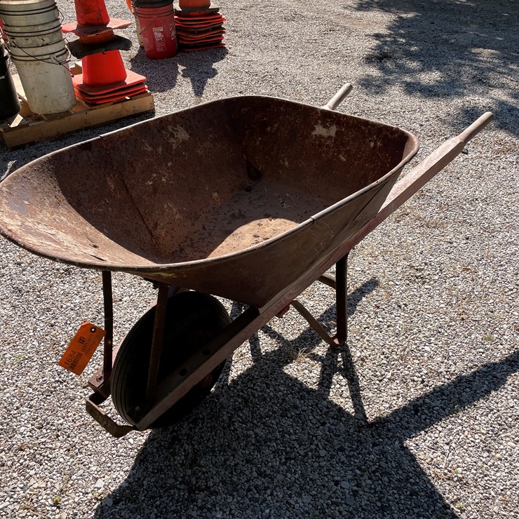 #1684 • Steel Wheelbarrow