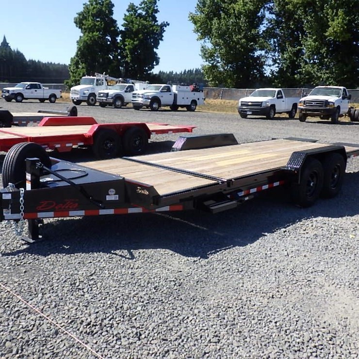 2025 Delta 7'x20' T/A Tilt Deck Trailer