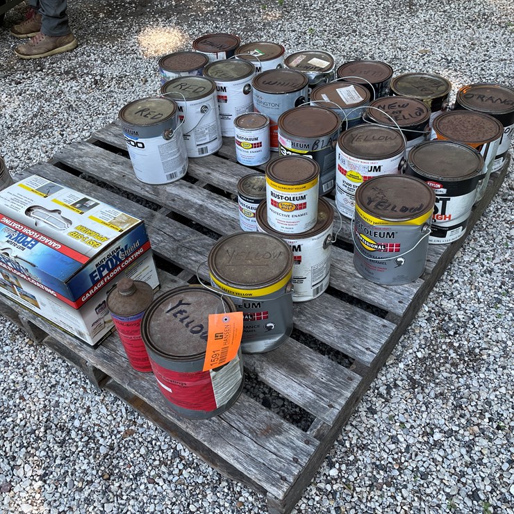 #1591 • Various Paints