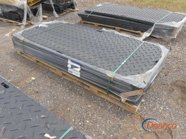 (15)-unused-2025-ir-ground-protection-mats:-4'x8',-0.5"-thick,-80-ton-cap.,-high-density-polyethylene-image-2