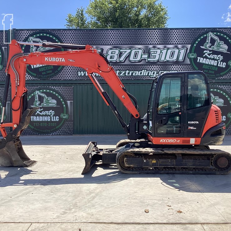 2021 KUBOTA KX080-4