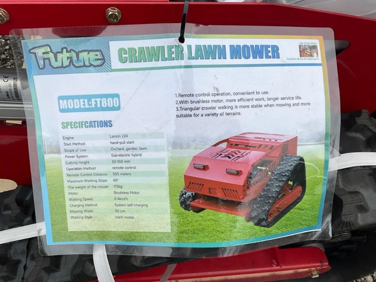 #1250-•-unused-future-ft800-remote-controlled-lawn-mower-image-12