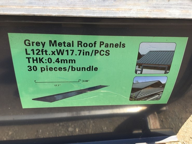 (30)-unused-12ft-x-17.7in-metal-roof-panels.-image-3