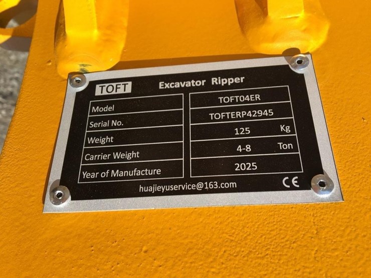 unused-2025-toft-04er-ripper-attachment,-image-3
