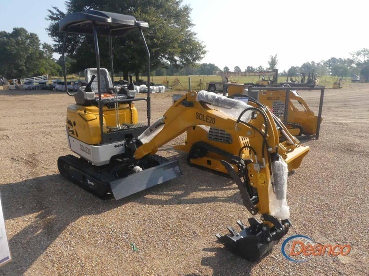 unused-2025-sdlanch-sdle20-mini-excavator,-s/n-00726a:-yanmar-23hp-diesel-eng.,-rubber-tracks-image-1