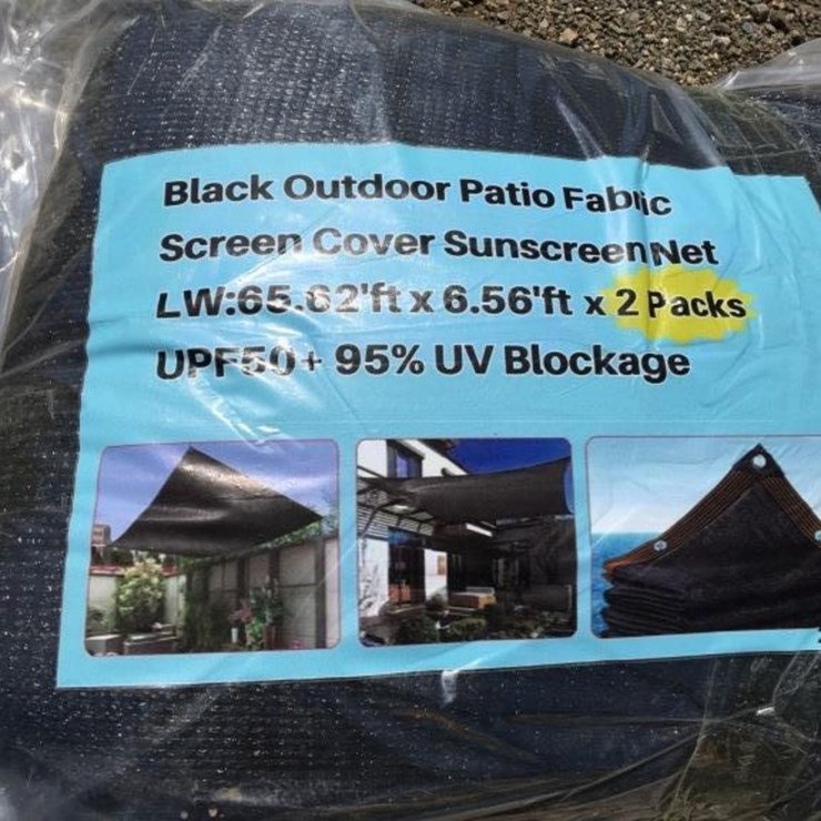 (2) Unused Aprox 65ft x 6.56ft Outdoor Patio
