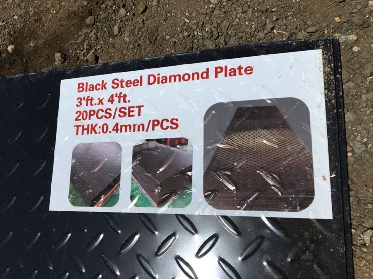 (20)-unused-3ft-x-4ft-diamond-plate-steel-metal-image-2