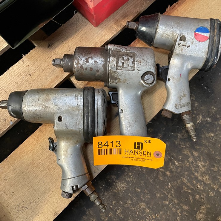 #8413 • (3) Pneumatic Impact Wrenches