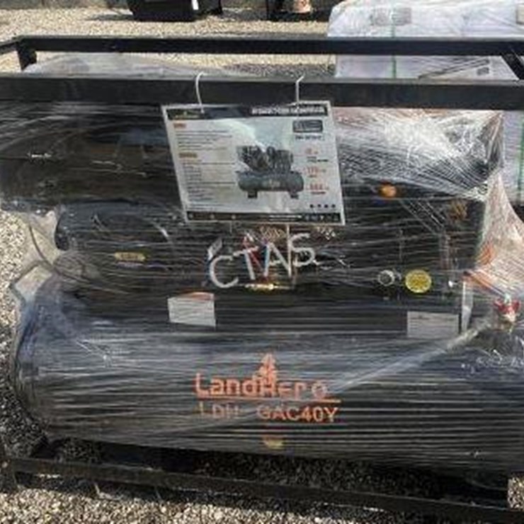#103 • Land Hero 40 Gal 2-Stage Gas Air Compressor