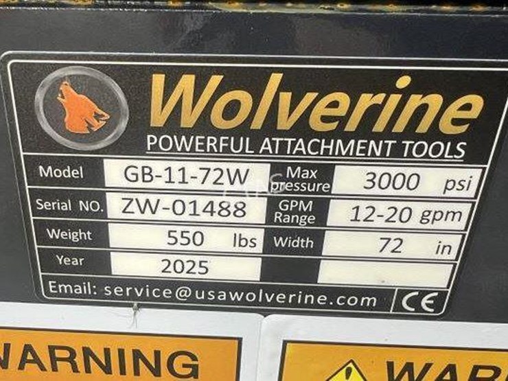 #127-•-wolverine-72"-skid-steer-rock/brush-grapple-bucket-image-5