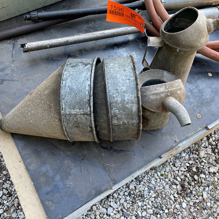 #1596 • Oil Cans and Funnels