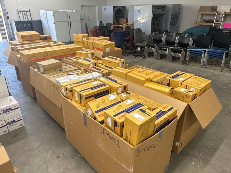8-bins-and-approx.-86-loose-boxes-of-oki-printer-accessories-image-3