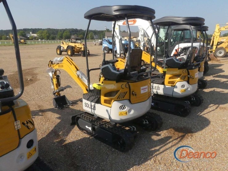 unused-2025-sdlanch-sdle20-mini-excavator,-s/n-00700a:-yanmar-23hp-diesel-eng.,-rubber-tracks-image-3