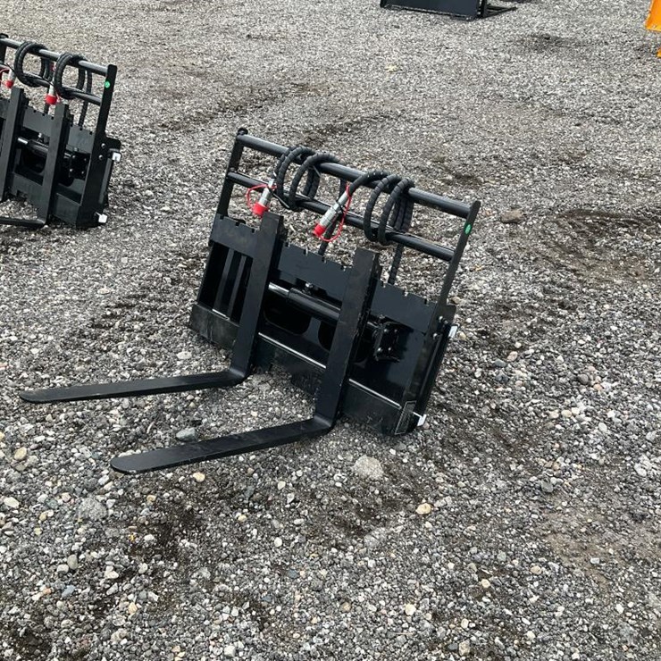 #1559 • Unused Mini Skid Steer Side-Shift Forks