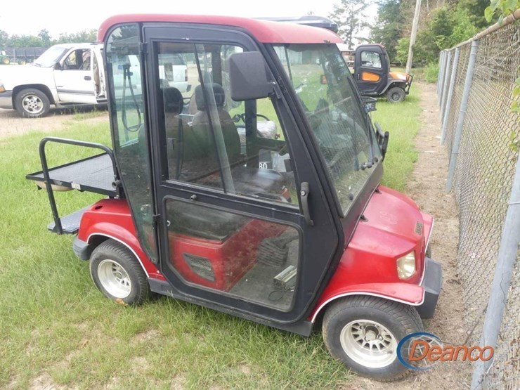 2008-city-car-electric-golf-cart,-s/n-5tste243780020801:-36-volt,-encl.-cab-image-1