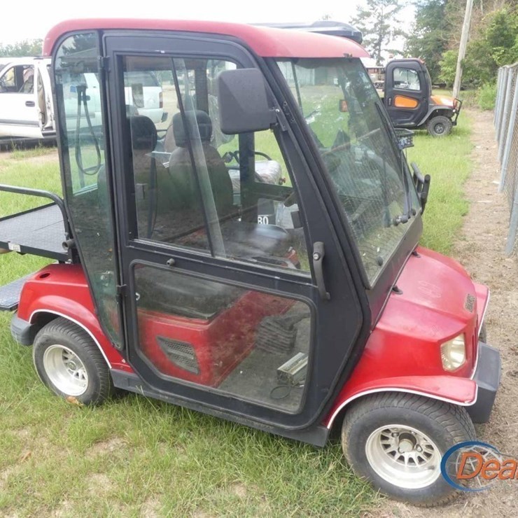 2008 CITY CAR ELECTRIC GOLF CART, S/N 5TSTE243780020801: 36-VOLT, ENCL. CAB