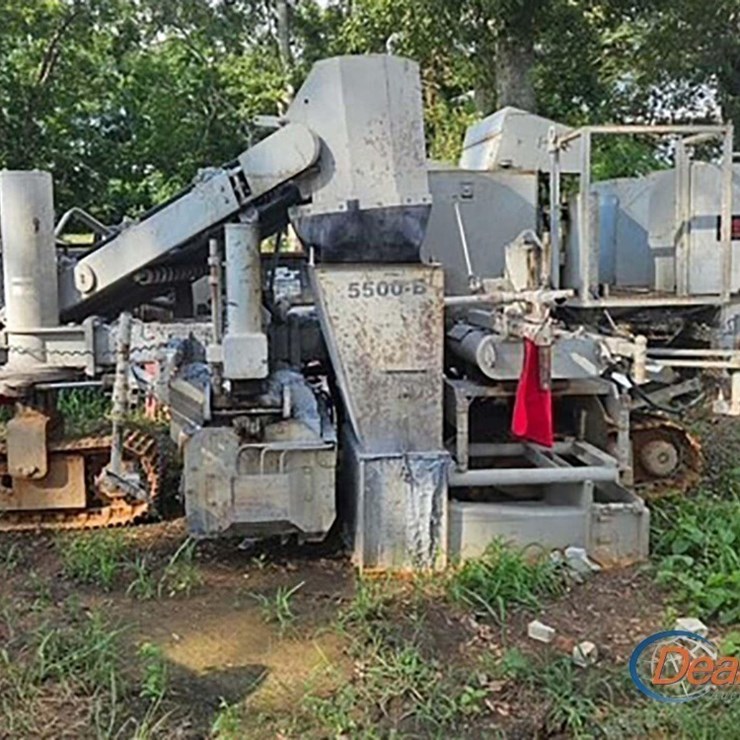 2004 POWER CURBERS 5500B TRACK CURB/GUTTER MACHINE, S/N 420784
