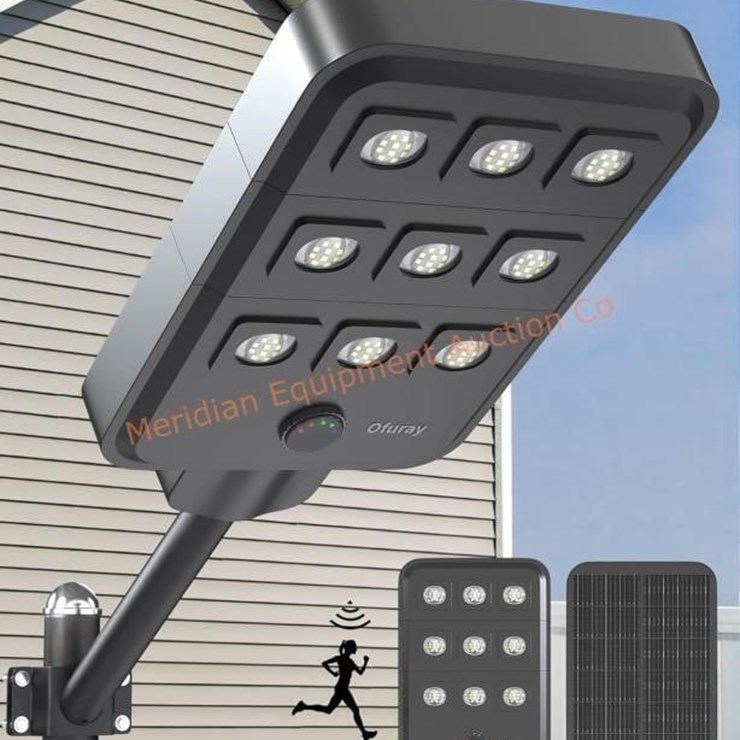 Solar Street Lights Outdoor 90 LED 24,000mAh