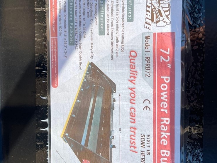 unused-raytree-rprb72-72"-power-rake-bucket-image-4