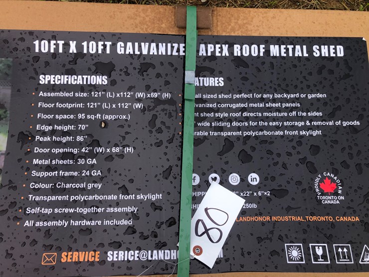 #80-•-10’-x-10’-galvanized-metal-shed-image-2