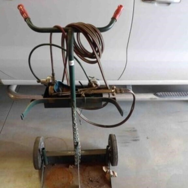 Tank Dolly w/ Hoses, Torch, Gauges