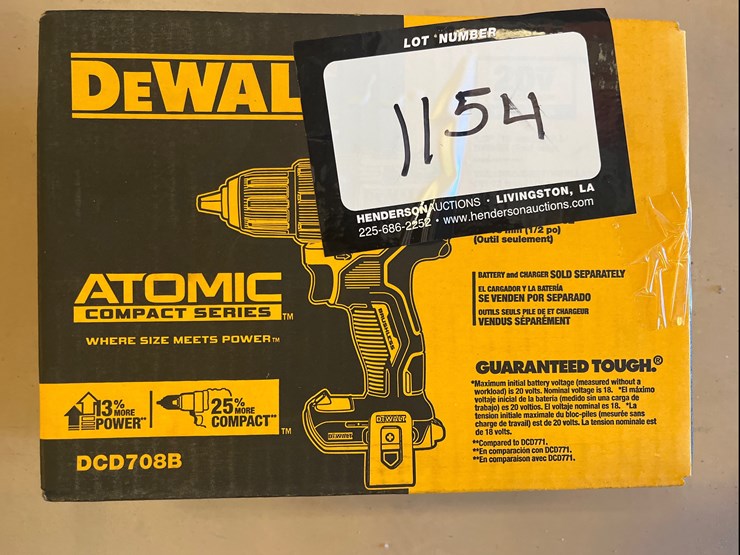 #1154-•-dewalt-cordless-drill-image-1