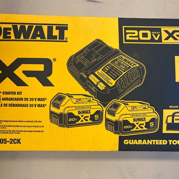 #1164 • DEWALT 20V STARTER KIT