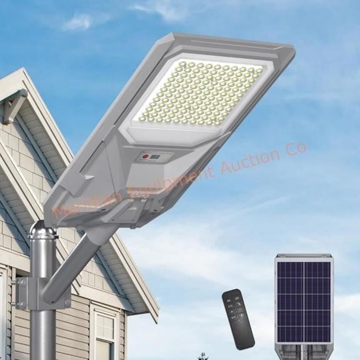 Solar Street Lights Outdoor,24,000Mah High Power