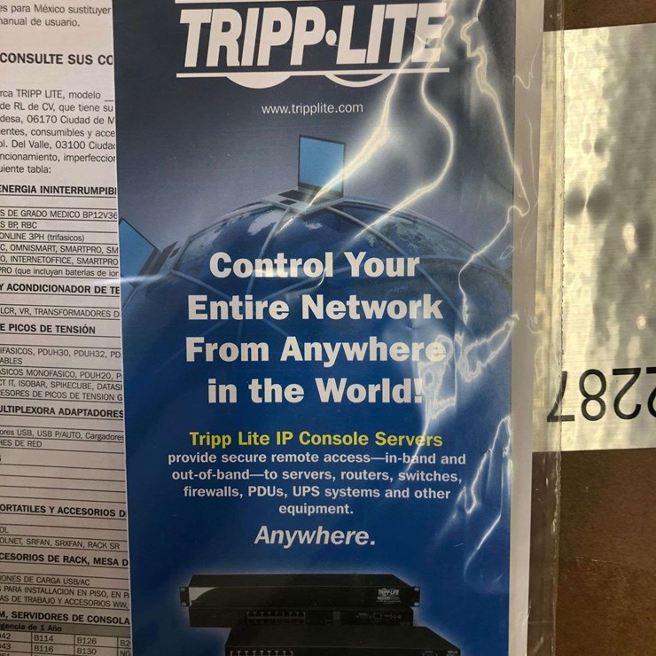 QTY(6) TRIPP-LITE NETWORK CONTROLLERS