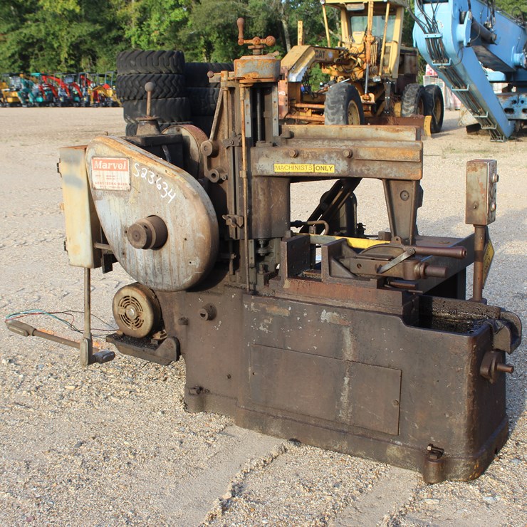 #3523 • BAND SAW, ELECTRIC SKID MTD