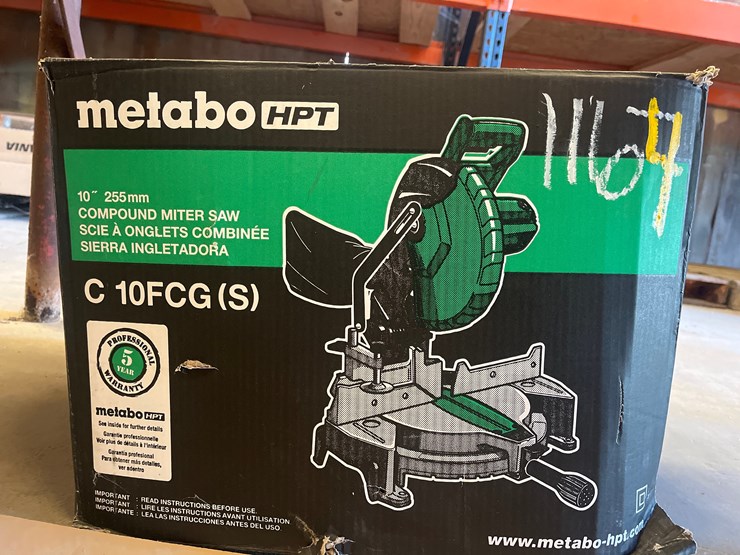 #1174-•-mwtabo-htpcompound-miter-saw-appears-unused-image-1