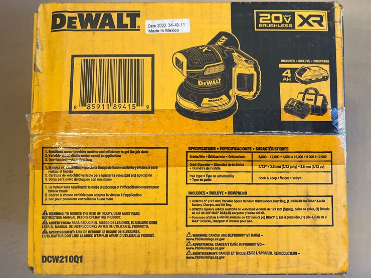 #1157-•-dewalt-orbit-sander-image-2