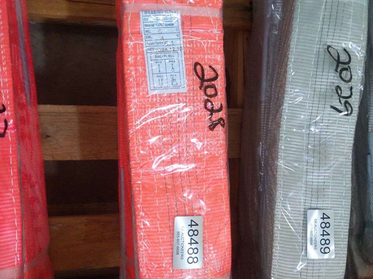 qty-(2)-unused-5"-webbing-slings-image-1
