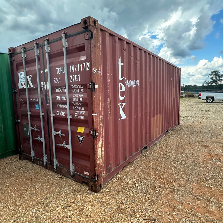 #1225 • 20 FT SHIPPING CONTAINER