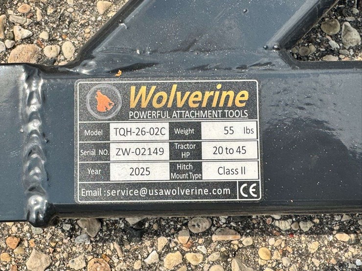 wolverine-tqh-26-02c-quick-hitch,-20-45-hp-tractor,-class-ii-hitch-image-2