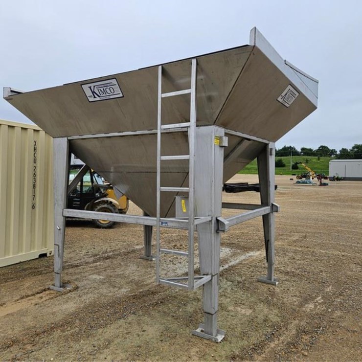 #392 • 2025 Kimco KH10TSS/MS 10 Ton Stainless Steel Hoppe