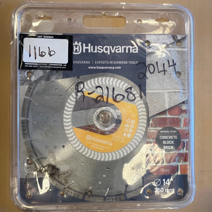#1166 • HUSQVARNA CONCRETE BLADE