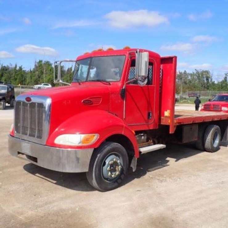 2012 Peterbilt PB325 S/A Flatbed Truck 2NPYHM5X0CM