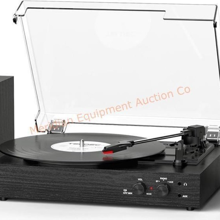Bluetooth Record Player with External Speakers