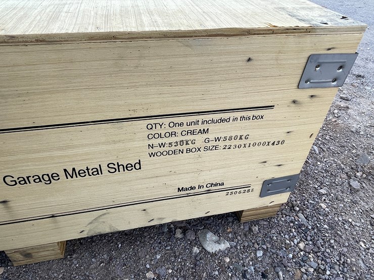 #4006-•-single-garage-metal-shed-image-11