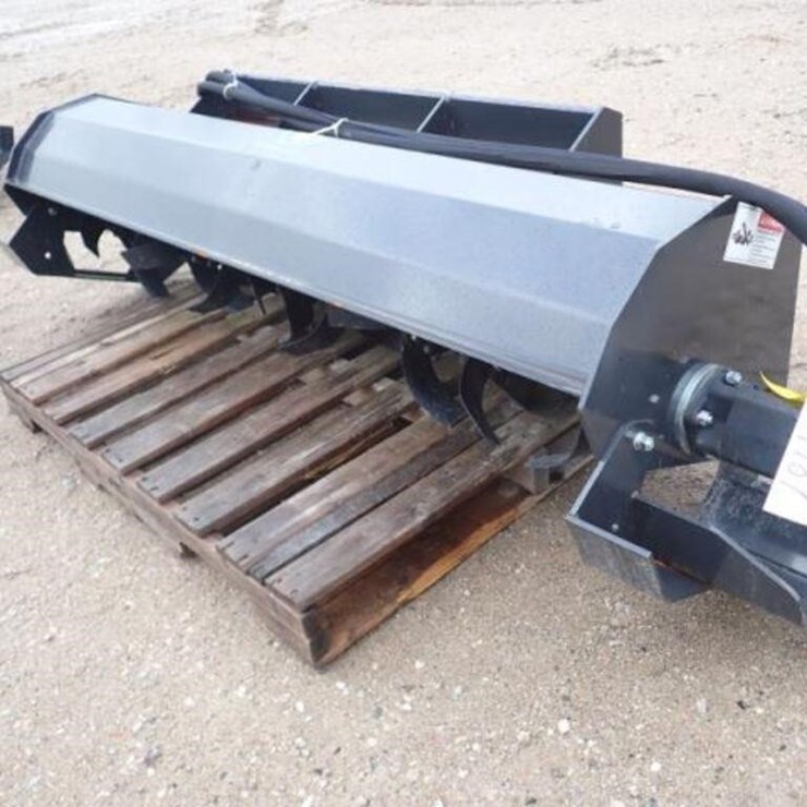 UNUSED Wolverine 86 In. Skid Steer Rototiller 2W04