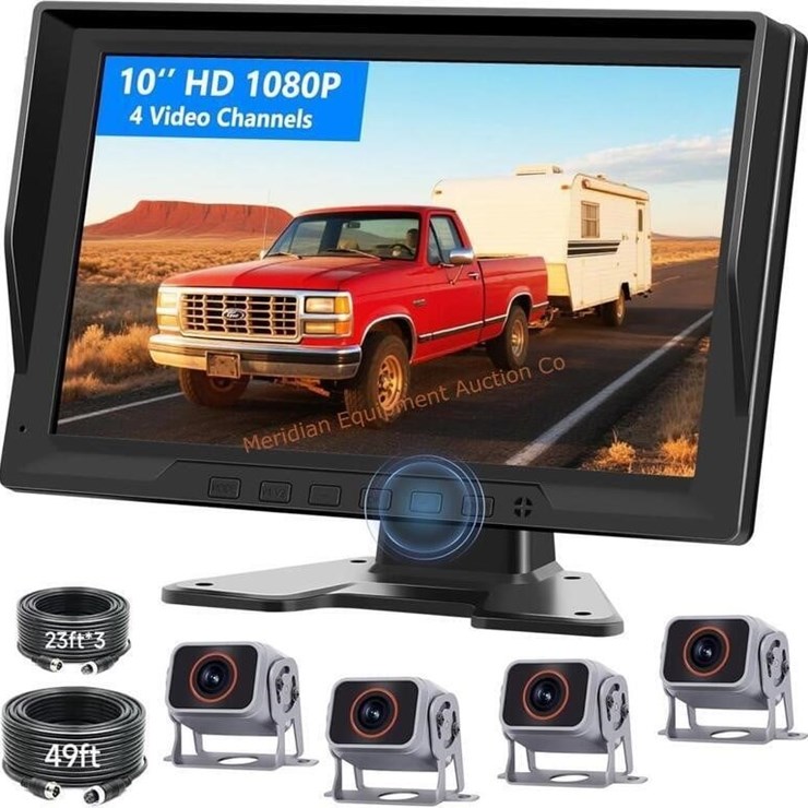 RV Backup Camera System Wired for Truck, HD 1080P