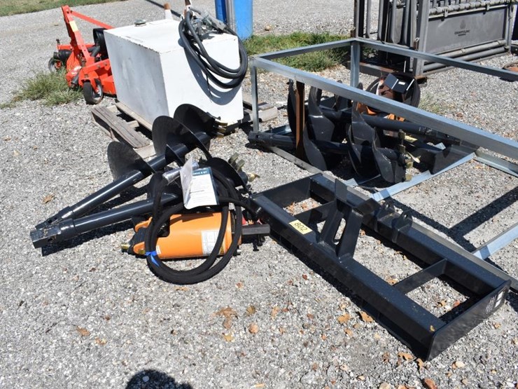 skid-steer-posthole-digger-w/-12"-and-18"-auger-image-2